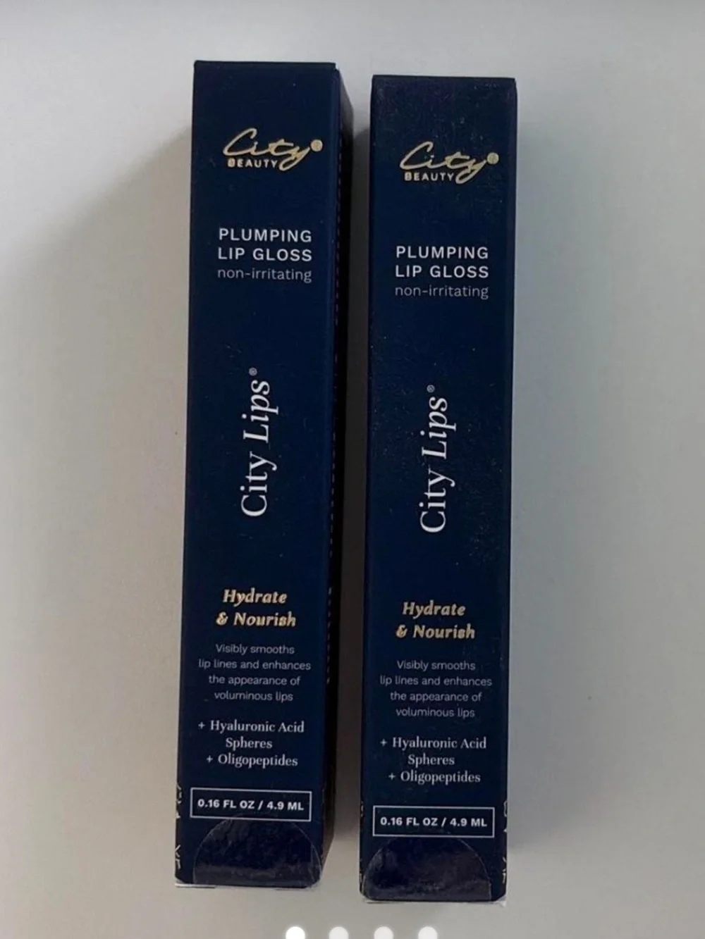 City Lips Plumping Lip Gloss - Hydrate & Nourish (Navy Packaging)
